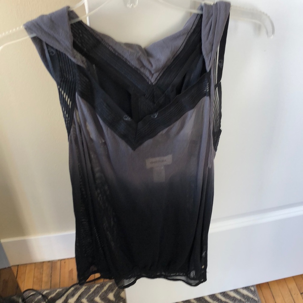 Diesel hooded sleeveless top